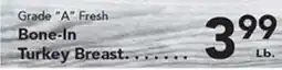 Eurofresh Market Grade A Fresh Bone-In Turkey Breast offer