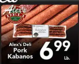 Eurofresh Market Alex's Deli Pork Kabanos offer
