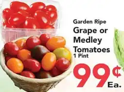 Eurofresh Market Garden Ripe Grape or Medley Tomatoes offer
