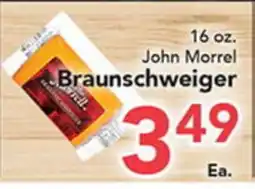 Eurofresh Market John Morrel Braunschweiger offer