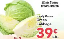 Eurofresh Market Locally Grown Green Cabbage offer