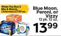 Rich's Fresh Market Blue Moon, Peroni, or Vizzy offer