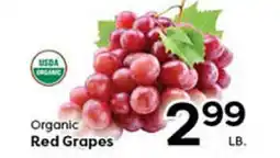Rich's Fresh Market Organic Red Grapes offer