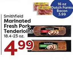 Rich's Fresh Market Smithfield Marinated Fresh Pork Tenderloins offer