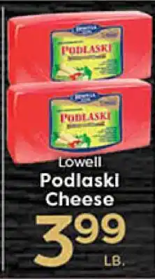 Rich's Fresh Market Lowell Podlaski Cheese offer