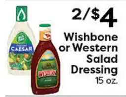 Rich's Fresh Market Wishbone or Western Salad Dressing offer