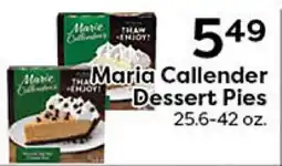 Rich's Fresh Market Maria Callender Dessert Pies offer