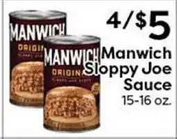 Rich's Fresh Market Manwich Sloppy Joe Sauce offer