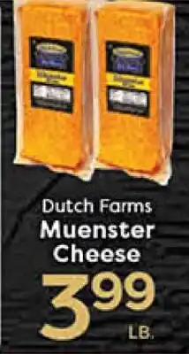Rich's Fresh Market Dutch Farms Muenster Cheese offer