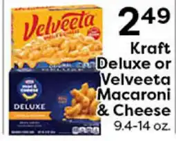 Rich's Fresh Market Kraft Deluxe or Velveeta Macaroni & Cheese offer