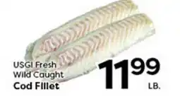 Rich's Fresh Market USGI Fresh Wild Caught Cod Fillet offer