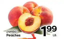 Rich's Fresh Market Jumbo Peaches offer