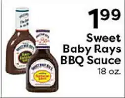 Rich's Fresh Market Sweet Baby Rays BBQ Sauce offer