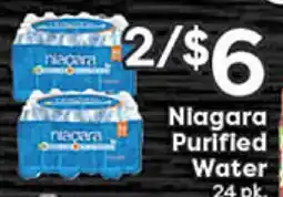 Rich's Fresh Market Niagara Purified Water offer