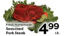 Rich's Fresh Market Fresh Homemade Seasoned Pork Steak offer