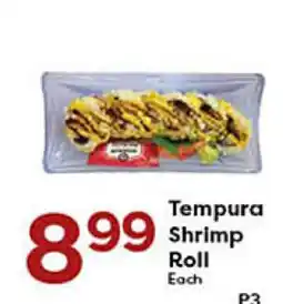 Rich's Fresh Market Tempura Shrimp Roll offer