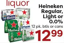 Rich's Fresh Market Heineken Regular, Light or 0.0% offer