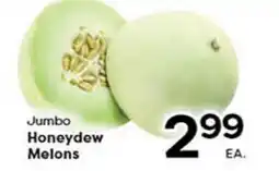 Rich's Fresh Market Jumbo Honeydew Melons offer