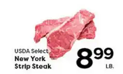 Rich's Fresh Market USDA Select New York Strip Steak offer