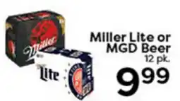 Rich's Fresh Market Miller Lite or MGD Beer offer