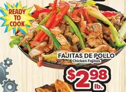 Torres Supermercado FAJITAS DE POLLO offer