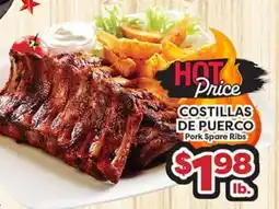 Torres Supermercado Pork Spare Ribs offer