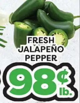 Torres Supermercado FRESH JALAPEÑO PEPPER offer
