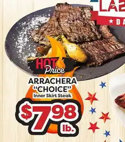 Torres Supermercado ARRACHERA CHOICE Inner Skirt Steak offer