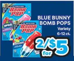 Torres Supermercado BLUE BUNNY BOMB POPS offer