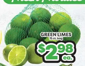 Torres Supermercado GREEN LIMES offer