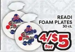 Torres Supermercado READI FOAM PLATES offer