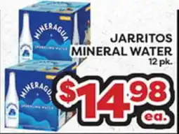 Torres Supermercado JARritos MINERAL WATER offer