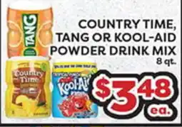 Torres Supermercado COUNTRY TIME, TANG OR KOOL-AID POWDER DRINK MIX offer