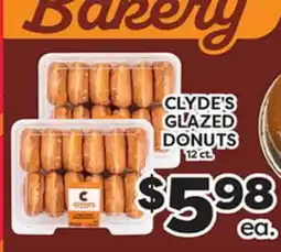 Torres Supermercado CLYDE'S GLAZED DONUTS offer