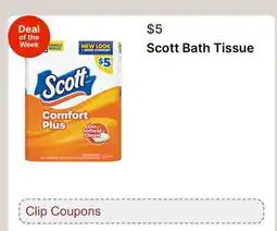 Walgreens Scott Bath Tissue offer
