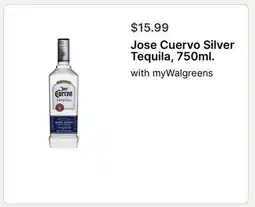 Walgreens Jose Cuervo Silver Tequila, 750ml offer