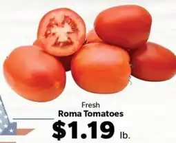 Living Fresh Market Fresh Roma Tomatoes offer