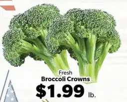 Living Fresh Market Fresh Broccoli Crowns offer