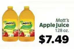 Living Fresh Market Mott's Apple Juice offer