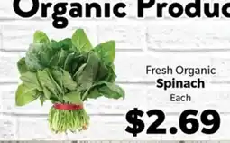 Living Fresh Market Fresh Organic Spinach offer