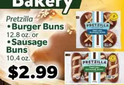 Living Fresh Market Pretzilla • Burger Buns • Sausage Buns offer