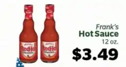 Living Fresh Market Frank's Hot Sauce offer