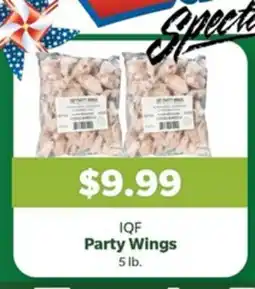 Living Fresh Market IQF Party Wings offer
