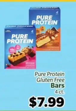 Living Fresh Market Pure Protein Gluten Free Bars offer