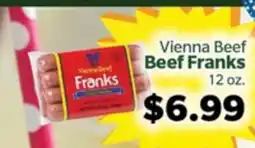 Living Fresh Market Vienna Beef Beef Franks offer