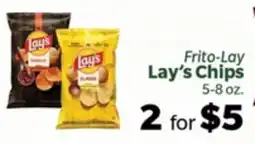 Living Fresh Market Frito-Lay Lay's Chips offer