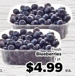 Living Fresh Market Fresh Blueberries offer