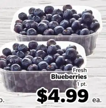 Living Fresh Market Fresh Blueberries offer