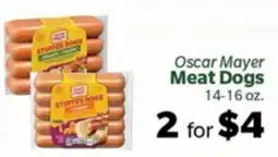 Living Fresh Market Oscar Mayer Meat Dogs offer