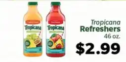 Living Fresh Market Tropicana Refreshers offer